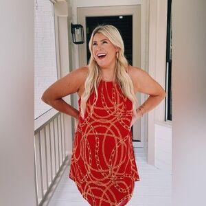 Show me your Mumu Off the Chain Flow and Go dress. Like new condition 2x